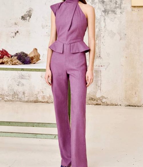 Asymmetric Design Jumpsuit
