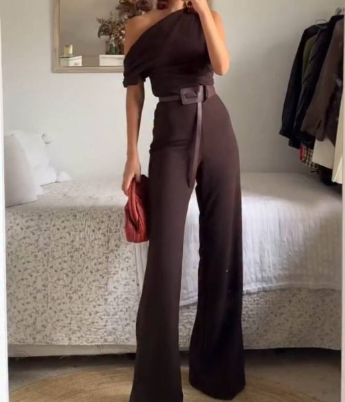 Off-shoulder Jumpsuit