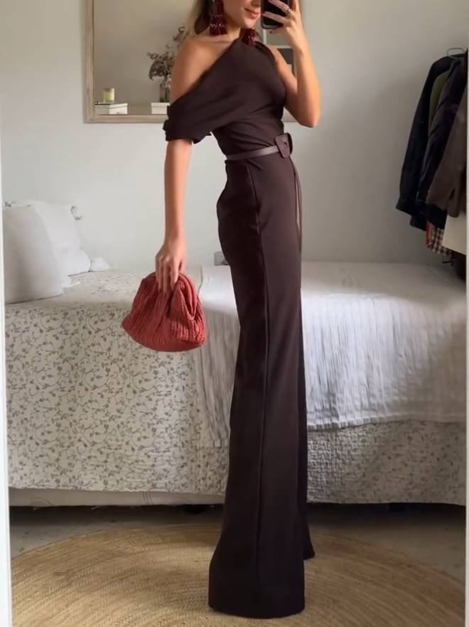 Off-shoulder Jumpsuit - Image 3