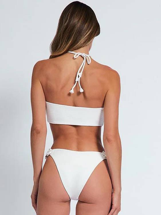 Three-dimensional Flower Bikini Two-piece Set - Image 4